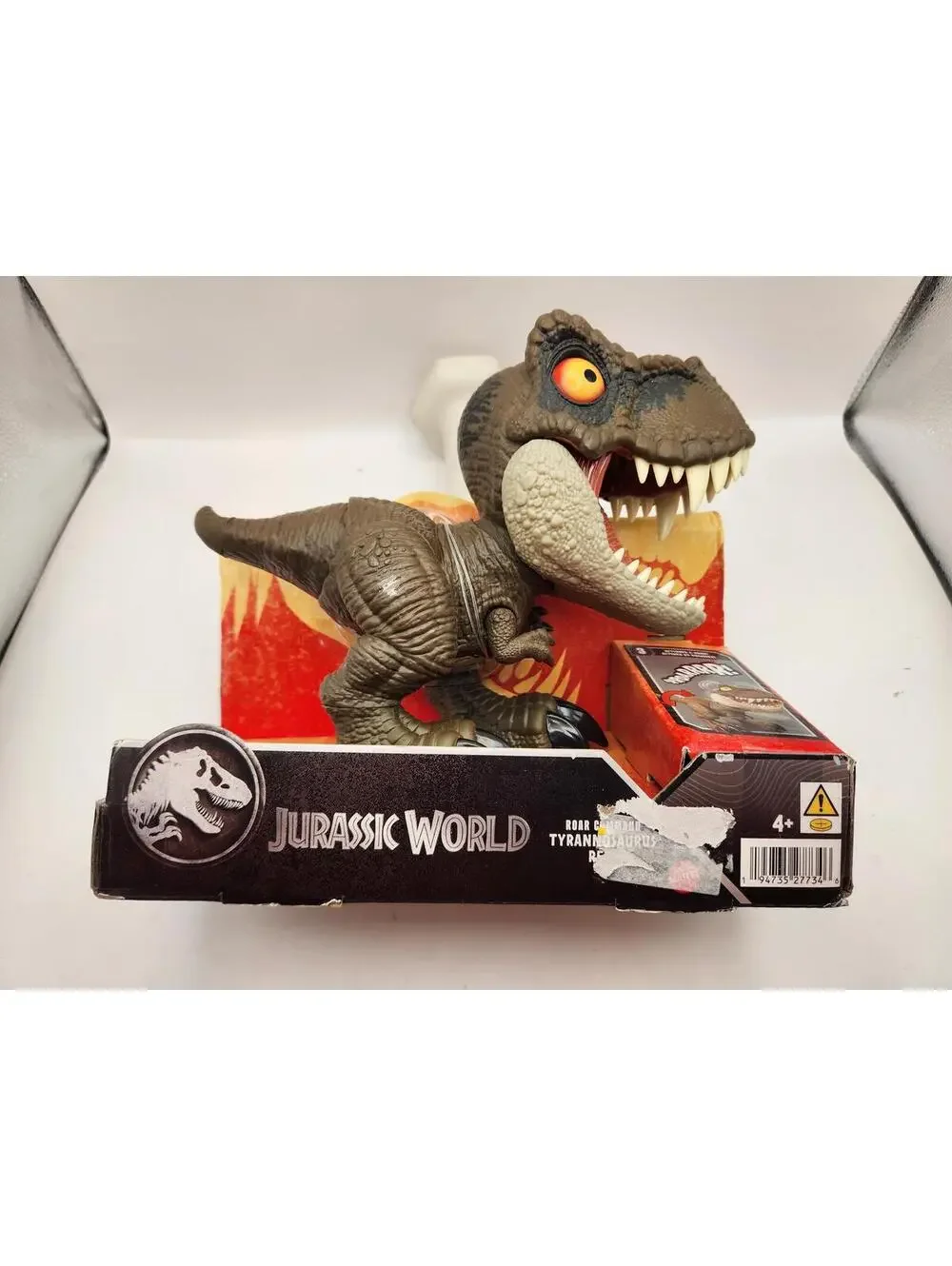 Jurassic World Roar Command Tyrannosaurus Rex T-Rex Dinosaur Figure Mattel